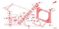 TUBO FLEXIVEL RADIADOR/DEPOSITO RESERVA  para Honda JAZZ 1.4 LSP 5 portas 5 velocidades manuais 2014