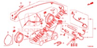 ANTENA/ALTIFALANTE  para Honda JAZZ 1.4 LSP 5 portas totalmente automática CVT 2014