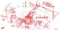 CAIXA DIRECCAO ASSISTIDA (LH) para Honda JAZZ 1.4 LSP 5 portas totalmente automática CVT 2014