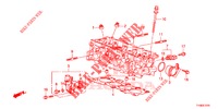 VALVULA EMBOLO/ SENSOR PRESSAO OLEO  para Honda JAZZ 1.4 LSP 5 portas totalmente automática CVT 2014