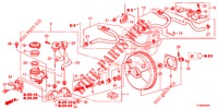 BOMBA PRINCIPAL TRAVOES/SERVO FREIO (LH) para Honda JAZZ 1.4 LSPH 5 portas 5 velocidades manuais 2014