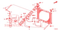 TUBO FLEXIVEL RADIADOR/DEPOSITO RESERVA  para Honda JAZZ 1.4 LSPH 5 portas 5 velocidades manuais 2014