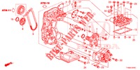 BOMBA OLEO (CVT) para Honda JAZZ 1.4 LSPH 5 portas totalmente automática CVT 2014