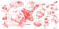 UNIDADE CONTROLO (CABINE) (1) (LH) para Honda JAZZ 1.4 LSPH 5 portas totalmente automática CVT 2014