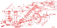 BOMBA PRINCIPAL TRAVOES/SERVO FREIO (LH) para Honda JAZZ 1.4 ELEGANCE 5 portas 5 velocidades manuais 2014