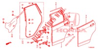 PAINEL PORTA TRASEIRA(4 PORTAS)  para Honda JAZZ 1.4 ELEGANCE 5 portas 5 velocidades manuais 2014