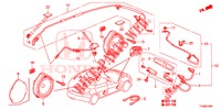 ANTENA/ALTIFALANTE  para Honda JAZZ 1.4 SPH 5 portas 5 velocidades manuais 2014