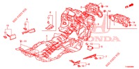 TAPETE PISO/ISOLADOR  para Honda JAZZ 1.4 SPH 5 portas 5 velocidades manuais 2014
