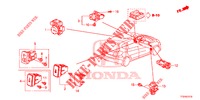 INTERRUPTOR (LH) para Honda JAZZ 1.2 LSH 5 portas 5 velocidades manuais 2015