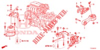 APOIO MOTOR (CVT) para Honda JAZZ 1.4 LUXURY 5 portas totalmente automática CVT 2015