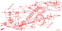 BOMBA PRINCIPAL TRAVOES/SERVO FREIO (LH) para Honda JAZZ 1.4 LUXURY 5 portas totalmente automática CVT 2015