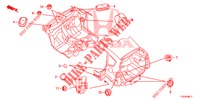 OLHAL (ARRIERE) para Honda JAZZ 1.4 LSH 5 portas 5 velocidades manuais 2015