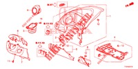 GUARNICAO INSTRUMENTOS (COTE DE CONDUCTEUR) (LH) para Honda JAZZ 1.4 LSP 5 portas 5 velocidades manuais 2015