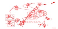 INTERRUPTOR (LH) para Honda JAZZ 1.4 LSPH 5 portas 5 velocidades manuais 2015