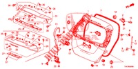 PAINEL PORTA TRASEIRA(2 PORTAS)  para Honda JAZZ 1.4 EXCLUSIVE 5 portas 6 velocidades manuais 2016