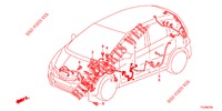 CABLAGEM (2) (LH) para Honda JAZZ HYBRID LUXURY 5 portas totalmente automática CVT 2014