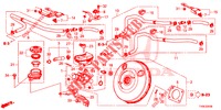 BOMBA PRINCIPAL TRAVOES/SERVO FREIO (LH) para Honda CIVIC 1.4 ELEGANCE 5 portas 6 velocidades manuais 2014