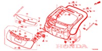 PAINEL PORTA TRASEIRA(2 PORTAS)  para Honda CIVIC 1.4 S 5 portas 6 velocidades manuais 2014
