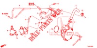 TUBO METALICO INSTALACAO/BOMBA DE VACUO (DIESEL) para Honda CIVIC DIESEL 1.6 LIFSTYLE 5 portas 6 velocidades manuais 2014