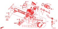 CAIXA DIRECCAO ASSISTIDA (EPS) (LH) para Honda CIVIC 1.8 COMFORT 5 portas 6 velocidades manuais 2014