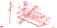 TAMPA CABECA MOTOR (1.8L) para Honda CIVIC 1.8 EXECUTIVE 5 portas 6 velocidades manuais 2014