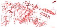 COLECTOR ADMISSAO (1.8L) para Honda CIVIC 1.8 EXECUTIVE 5 portas automática de 5 velocidades 2014