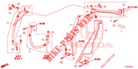AR CONDICIONADO (FLEXIBLES/TUYAUX) (LH) para Honda CIVIC 1.8 LIFESTYLE 5 portas automática de 5 velocidades 2014