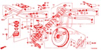 BOMBA PRINCIPAL TRAVOES/SERVO FREIO (LH) para Honda CIVIC 1.8 LIFESTYLE 5 portas automática de 5 velocidades 2014