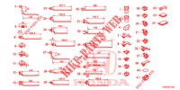 CINTA CABLAGEM/SUPORTE(D.)  para Honda CIVIC 1.8 LIFESTYLE 5 portas automática de 5 velocidades 2014