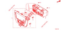 CONTROLO AQUECEDOR (LH) para Honda CIVIC 1.8 LIFESTYLE 5 portas automática de 5 velocidades 2014