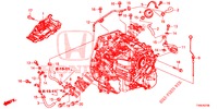 TUBO METALICO ATF/CARRETO VELOCIMETRO  para Honda CIVIC 1.8 LIFESTYLE 5 portas automática de 5 velocidades 2014
