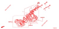 CORPO ACELERADOR (1.8L) para Honda CIVIC 1.8 S 5 portas automática de 5 velocidades 2014