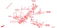 TUBO FLEXIVEL LAVA/CONDUTA (DIESEL) para Honda CIVIC DIESEL 1.6 EXECUTIVE EURO 6 5 portas 6 velocidades manuais 2015
