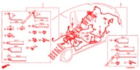 CABLAGEM (3) (LH) para Honda CIVIC DIESEL 1.6 S 5 portas 6 velocidades manuais 2015