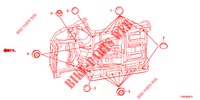 OLHAL (INFERIEUR) para Honda CIVIC DIESEL 1.6 S 5 portas 6 velocidades manuais 2015