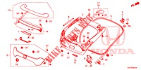 PAINEL PORTA TRASEIRA(2 PORTAS)  para Honda CIVIC 1.5 PRESTIGE 5 portas 6 velocidades manuais 2018