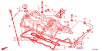 TAMPA CABECA MOTOR (DIESEL) (2.2L) para Honda CIVIC DIESEL 2.2 EXCLUSIVE 5 portas 6 velocidades manuais 2013