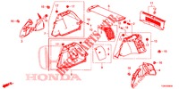 FORRO LAT. PORTA MALAS  para Honda CIVIC DIESEL 1.6 ENTRY 5 portas automática de 9 velocidades 2018