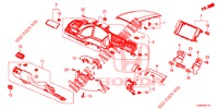 GUARNICAO INSTRUMENTOS (COTE DE CONDUCTEUR) (LH) para Honda CIVIC DIESEL 1.6 ENTRY 5 portas automática de 9 velocidades 2018