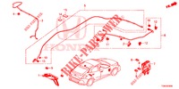 ANTENA/ALTIFALANTE (LH) para Honda CIVIC DIESEL 1.6 MID 5 portas automática de 9 velocidades 2018