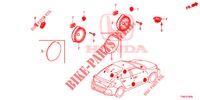 ANTENA/ALTIFALANTE  para Honda CIVIC DIESEL 1.6 MID 5 portas automática de 9 velocidades 2018