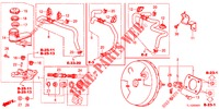 BOMBA PRINCIPAL TRAVOES/SERVO FREIO (RH) para Honda ACCORD 2.0 EX 4 portas automática de 5 velocidades 2013