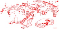 TUBO METALICO ALIMENTACAO/TUBO METALICO VENTILACAO (RH) para Honda ACCORD 2.0 EX 4 portas automática de 5 velocidades 2013