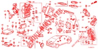 UNIDADE CONTROLO (CABINE) (1) (RH) para Honda ACCORD 2.0 EX 4 portas automática de 5 velocidades 2013