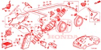 ANTENA RADIO/ALTIFALANTE (RH) para Honda ACCORD TOURER 2.0 S 5 portas 6 velocidades manuais 2015