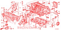 BLOCO CILINDROS/CARTER OLEO (2.0L) para Honda ACCORD TOURER 2.0 S 5 portas 6 velocidades manuais 2015