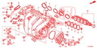 COLECTOR ADMISSAO (2.0L) para Honda ACCORD TOURER 2.0 S 5 portas 6 velocidades manuais 2015