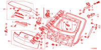 PAINEL PORTA TRASEIRA(2 PORTAS)  para Honda ACCORD TOURER 2.0 S 5 portas 6 velocidades manuais 2015