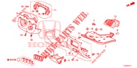 GUARNICAO INSTRUMENTOS (COTE DE CONDUCTEUR) (RH) para Honda ACCORD TOURER 2.0 S 5 portas automática de 5 velocidades 2015