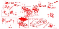 UNIDADE CONTROLO (CABINE) (RH) (1) para Honda CIVIC DIESEL 1.6 MID 4 portas automática de 9 velocidades 2018